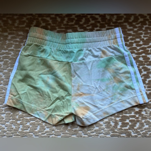Adidas women’s tie dye shorts - Picture 2 of 3